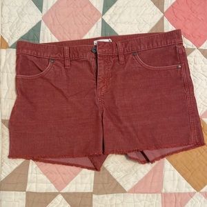 Carve Design Corduroy Shorts